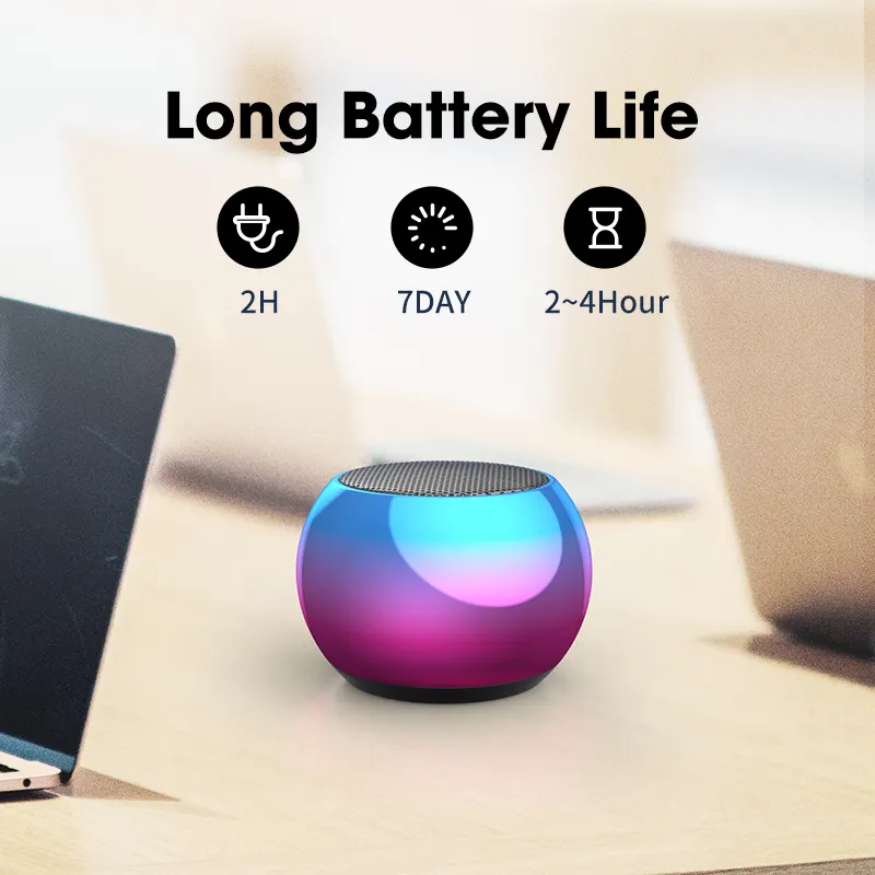 Metal mini Bluetooth speakers sports outdoor portable sound box Super mini wireless speaker music player