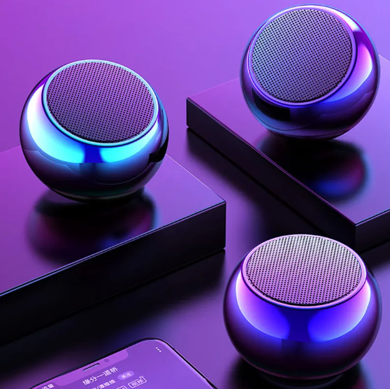 Metal mini Bluetooth speakers sports outdoor portable sound box Super mini wireless speaker music player