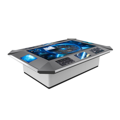 Interactive multi-intelligent touch screen conference room electronic sand table console