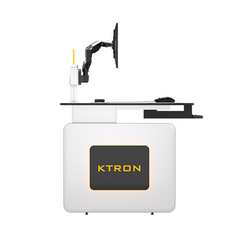 Height adjustable command center control room console