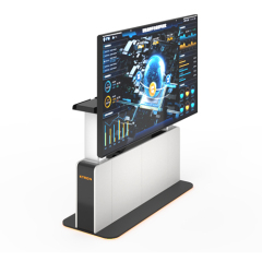Lifting and flipping command center conference room electronic sand table