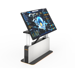 Lifting and flipping command center conference room electronic sand table