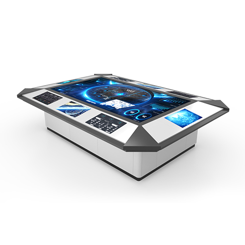 Interactive multi-intelligent touch screen conference room electronic sand table console