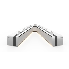 V-Shaped Meeting Room Table