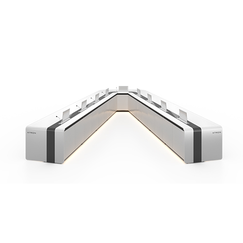 V-Shaped Meeting Room Table