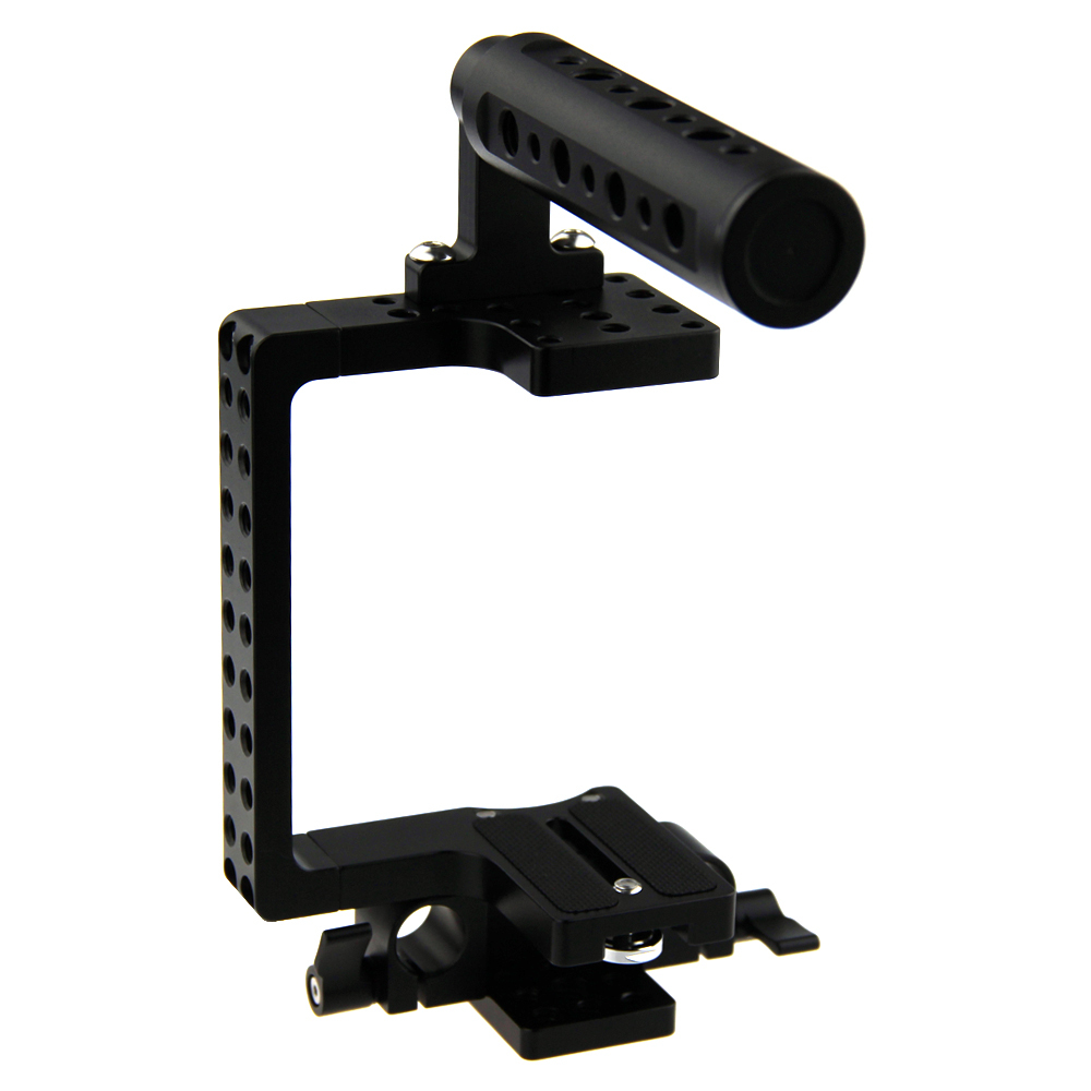 CAMVATE DSLR Camera Cage Steadicam Handheld Gimbal for BMPCC Sony Panassonic 4K Micro