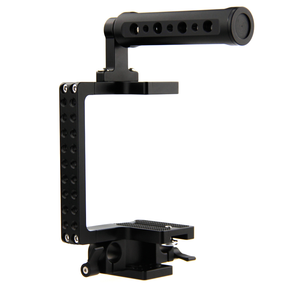 CAMVATE DSLR Camera Cage Steadicam Handheld Gimbal for BMPCC Sony Panassonic 4K Micro