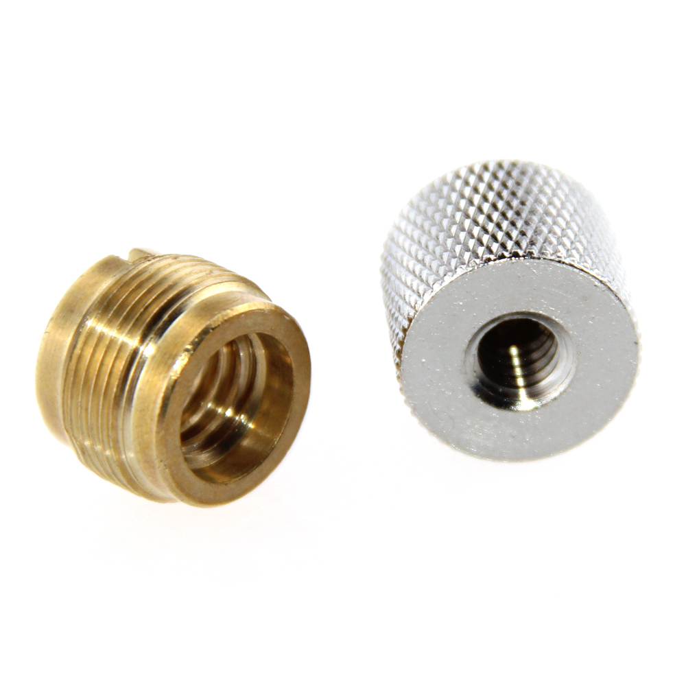 Convert Screw Thread Adapters 1/4"to 3/8"to 5/8"fr Microphone Stand DSLR Tripod