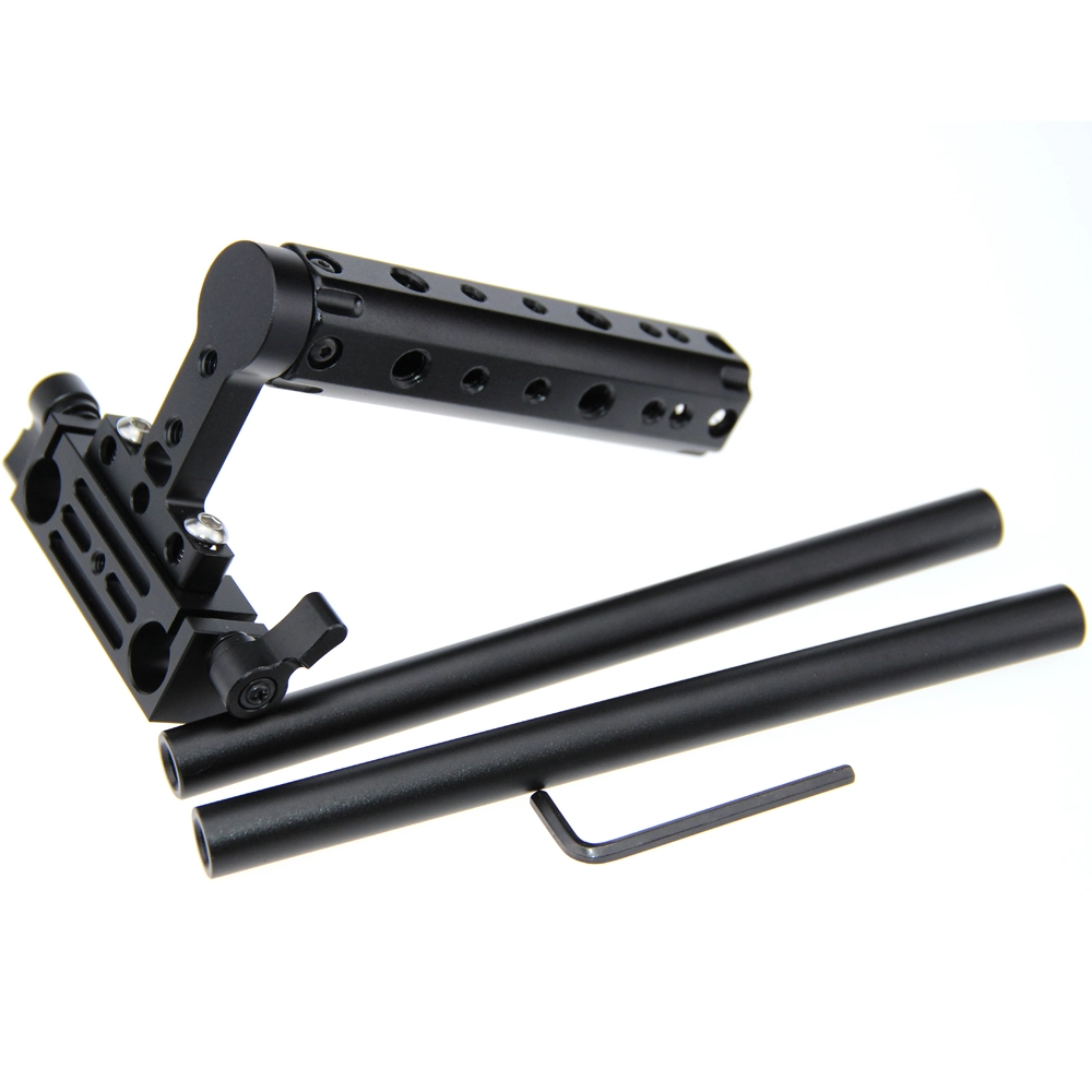 Top Handle Rig Pro Top Handle Handgrip w/ 15mm rods fr DSLR Rail Rig Follow Focus ...