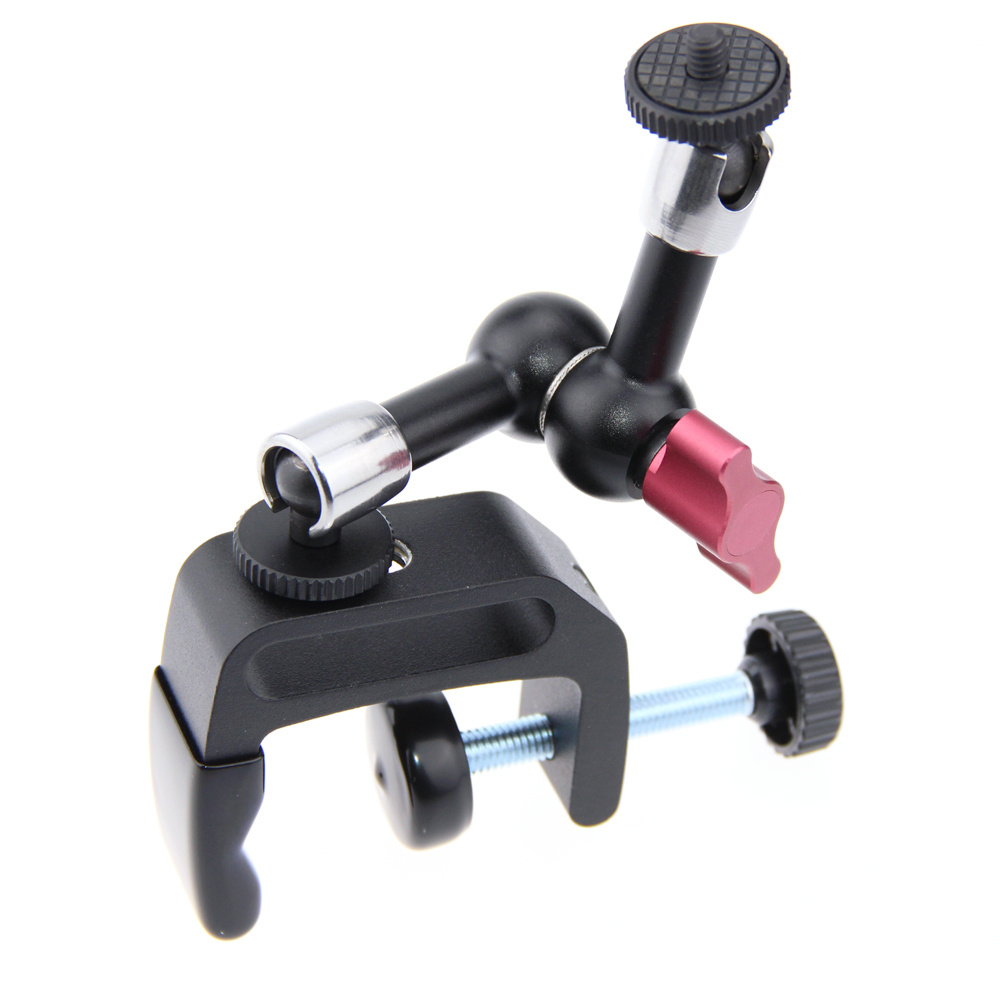 CAMVATE C-Clamp Mount 7-Inch Magic Arm for Dslr Rig LCD Monitor LED Panels