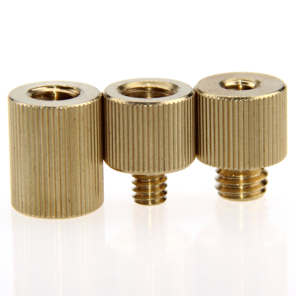 CAMVATE 3/8"-16 Female /  Male & 1/4"-20 Female / Male Thread Screw Reducer
