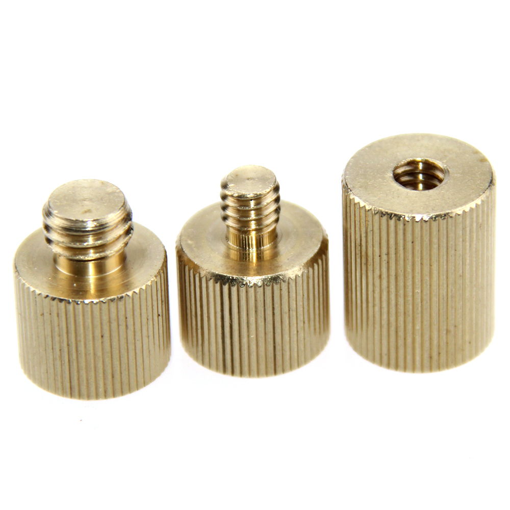 CAMVATE 3/8"-16 Female /  Male & 1/4"-20 Female / Male Thread Screw Reducer