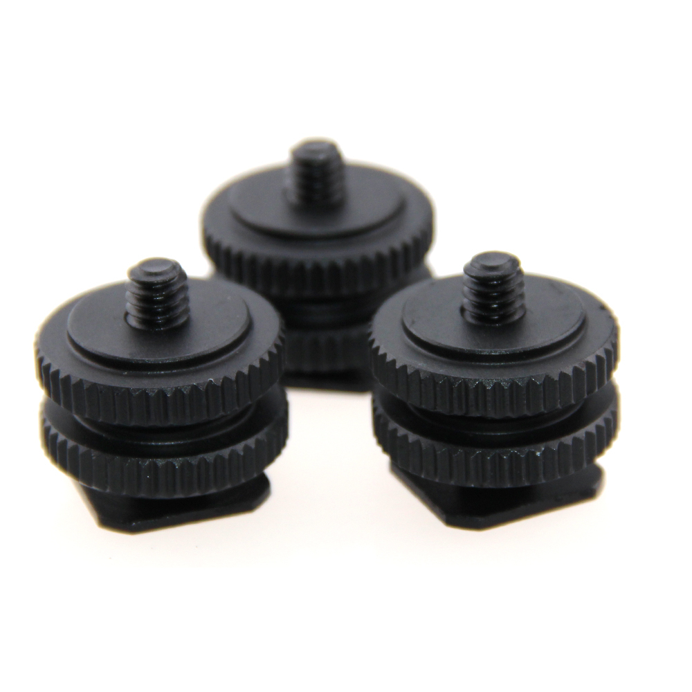 CAMVATE 1/4" Hot Cold Shoe Mount (3 pcs)