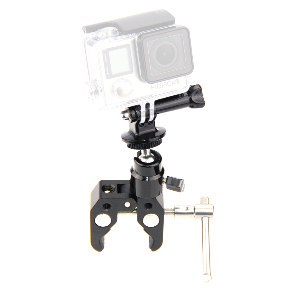 CAMVATE Rail Mount & Super Clamp Desktop Holder Mount for Gopro Hero 4 3 2 1