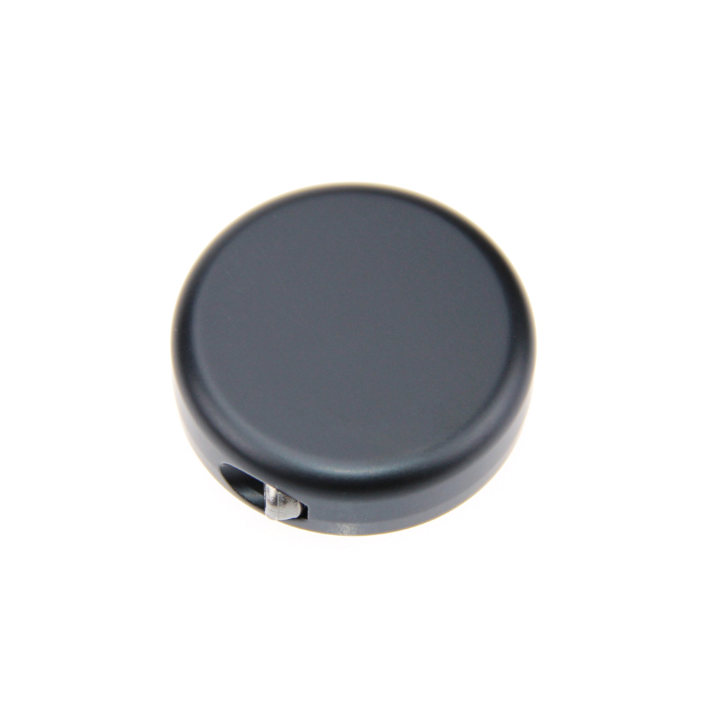 CAMVATE Bike Handlebar Bar Caps Grip Caps Aluminum Anodized Bike Parts-BLACK