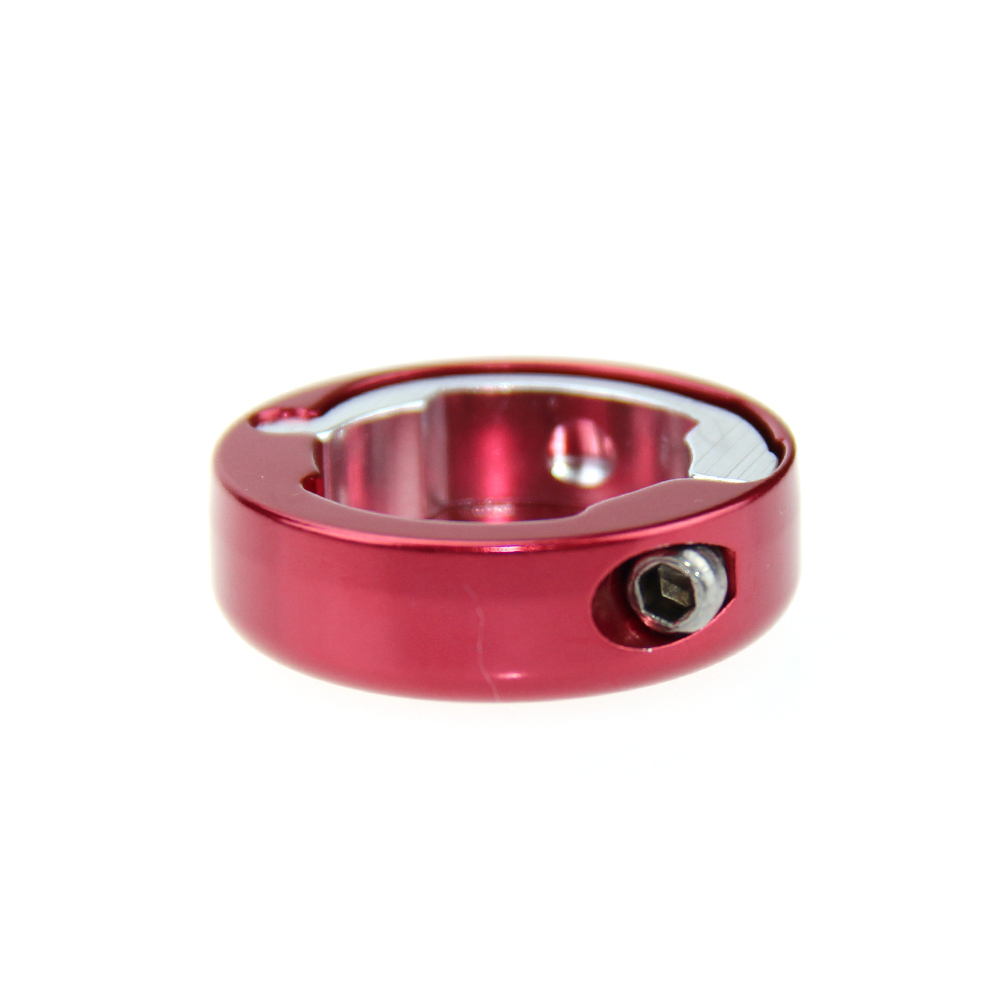 CAMVATE Bike Handlebar Bar Caps Grip Caps Aluminum Anodized Bike Parts - RED