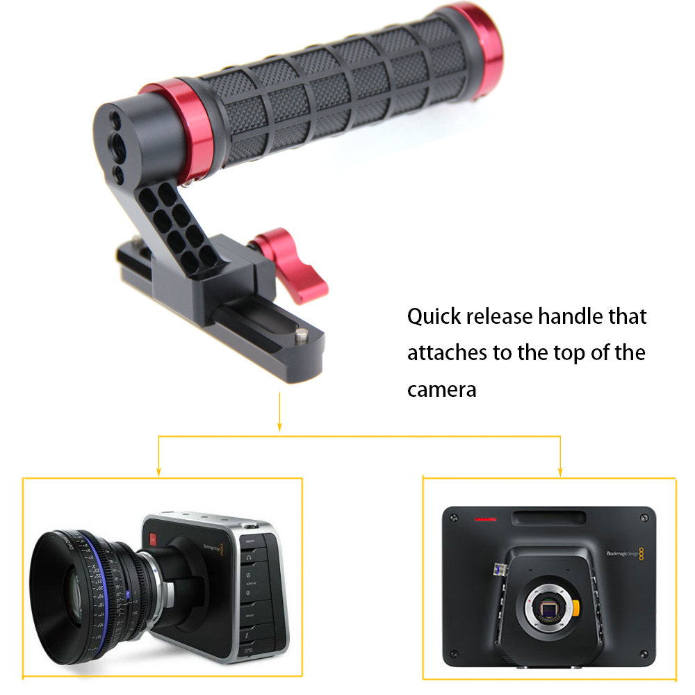 CAMVATE Top Handle for Blackmagic Pocket Cinema Camera