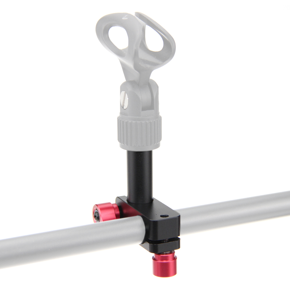 CAMVATE Microphone Clip （5/8" to 1/4" tripod adapter & 15mm Rods）