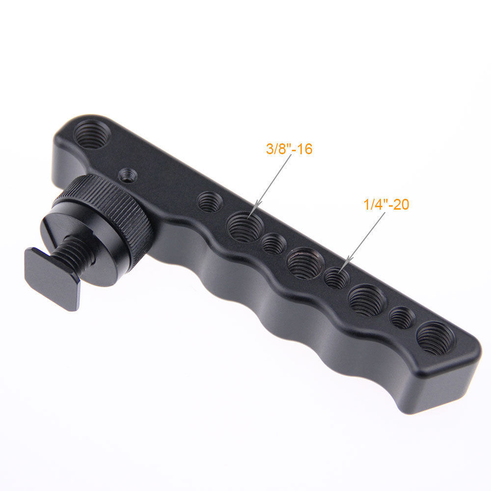 CAMVATE Camera Handle Grip with Cold Hot Shoe Low Angle Shooting fr DSLR Rebel EOS550D