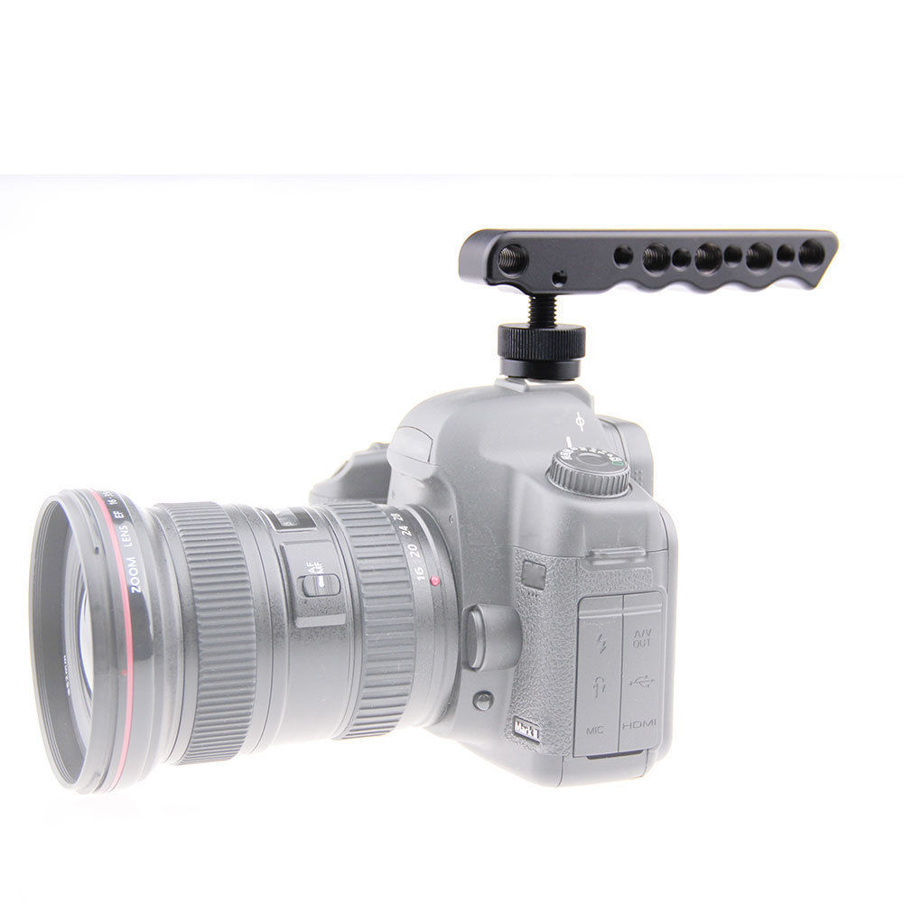 CAMVATE Camera Handle Grip with Cold Hot Shoe Low Angle Shooting fr DSLR Rebel EOS550D