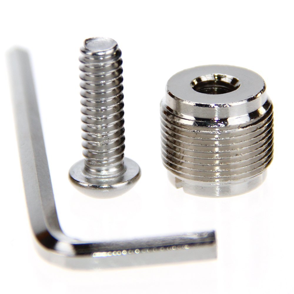 CAMVATE 5/8" Male to 1/4-20 Female Microphone Mount Adapter