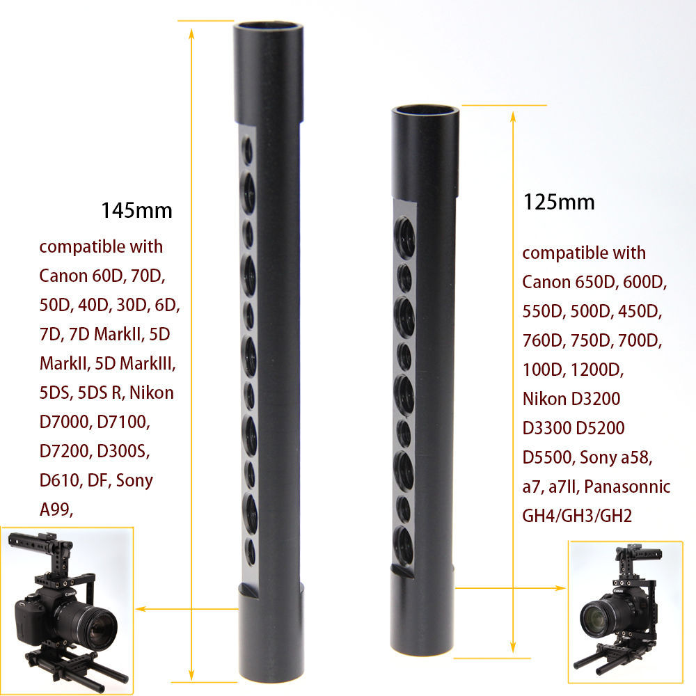 DSLR Camera Video Support Baseblate Cage for Canon Nikon Sony Panasonnic