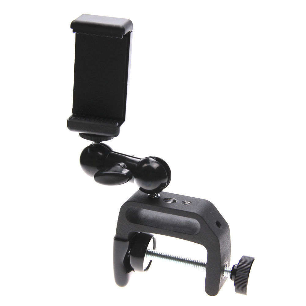 CAMVATE C-Clamp Desktop Mount Stand Phone Holder for Cell Phone