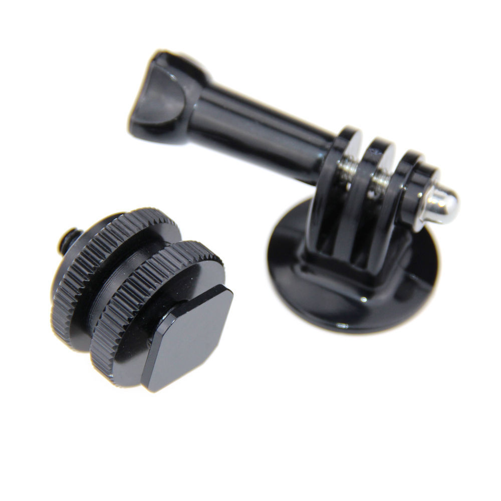 CAMVATE CAMVATE 1/4'' Hot cold Shoe Adapter Tripod Mount Screw For GoPro Hero 2 3 3+ 4 5