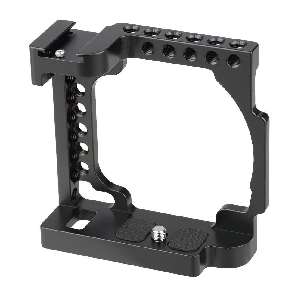 CAMVATE Cage Kit (Black) for Sony A6000 A6300 A6400 A6500 & A6600 4K Cameras
