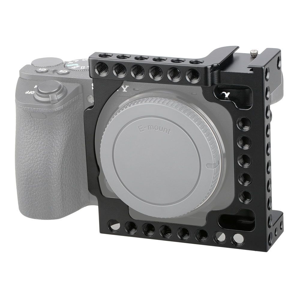 CAMVATE Cage Kit (Black) for Sony A6000 A6300 A6400 A6500 & A6600 4K Cameras