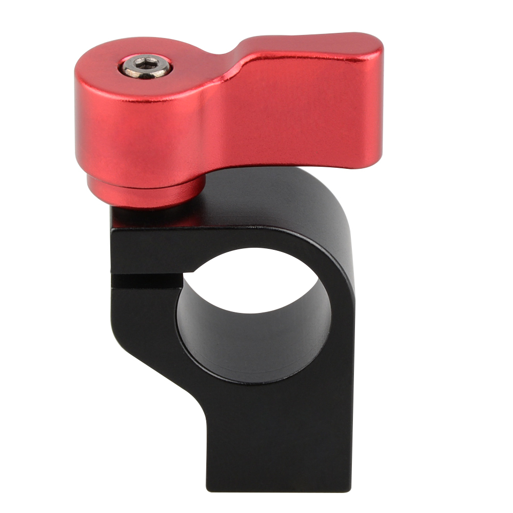 CAMVATE 15mm Rod Clamp （Adjustable Red Ratchet Wingnut）