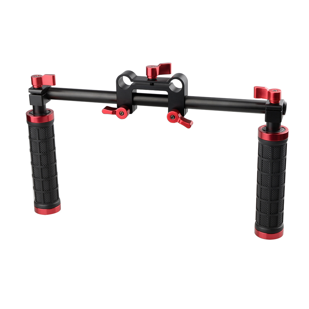 CAMVATE Camera Handle Grips Handlebar Support Kit for DSLR Camera Camcorder Shoulder Rig