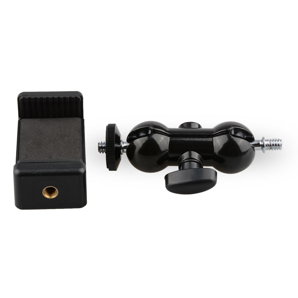 CAMVATE 360° Swivel Ball Head Mount & Phonetrap Smartphone Holder for Cell Phone