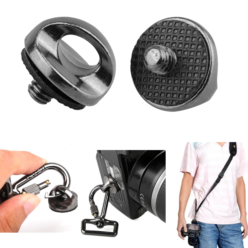 CAMVATE Universal 1/4"-20 Camera Strap Screw 2 Pieces