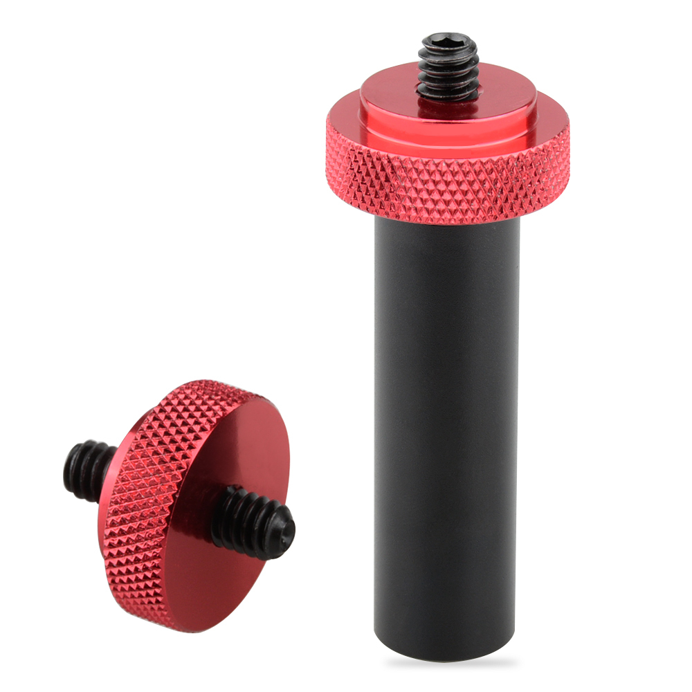 CAMVATE 15mm Micro Rod V2 (2 inch)  with 1/4"-20 Male Threading and on Both Ends