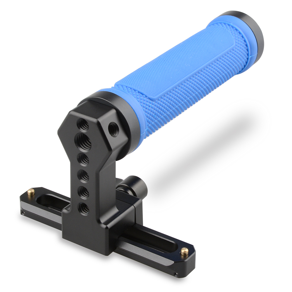Top Handle(Blue Rubber Grip)for Blackmagic Pocket Cinema Camera