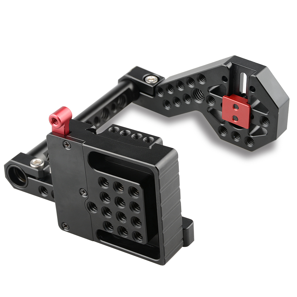CAMVATE Camera  DSLR Cage  for Cameras Panasonic GH5, GH4, GH3, Fujifilm X-T2, DSLRs Canon EOS 650D, 550D, NIKON D330,SIGMA DP2