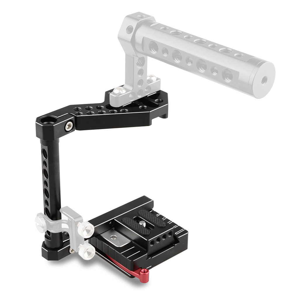 CAMVATE Camera  DSLR Cage  for Cameras Panasonic GH5, GH4, GH3, Fujifilm X-T2, DSLRs Canon EOS 650D, 550D, NIKON D330,SIGMA DP2