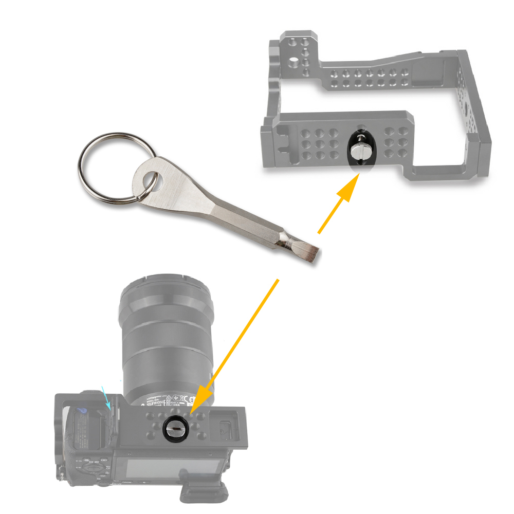 CAMVATE Small Flat Head Screwdriver