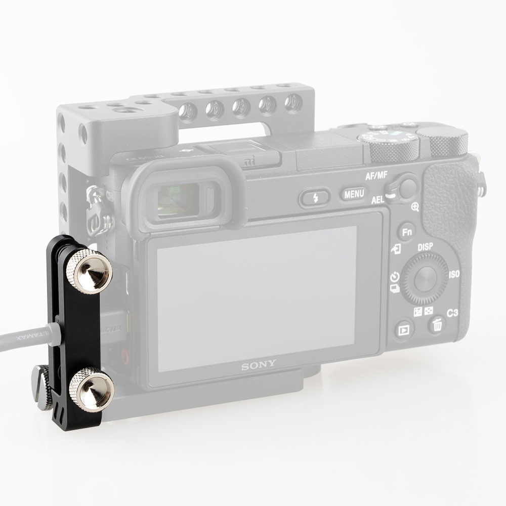CAMVATE HDMI Lock (Black) For Sony A6500