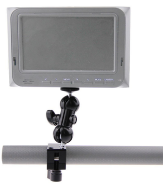 CAMVATE Monitor Clamp Mounting Plate + 1/4" 360 rotating Mount for DJI Ronin-M