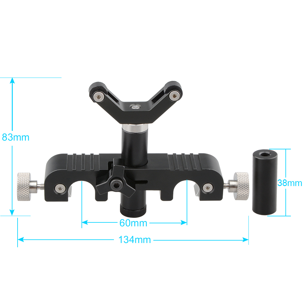 CAMVATE  15mm LWS Rod Lens Support for DSLR Rig Rod Support Rail System