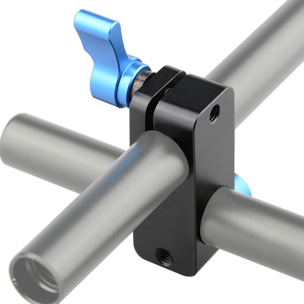 CAMVATE 15mm Right Angle 90 Degree Rod Adapter,15mm Rod Clamp
