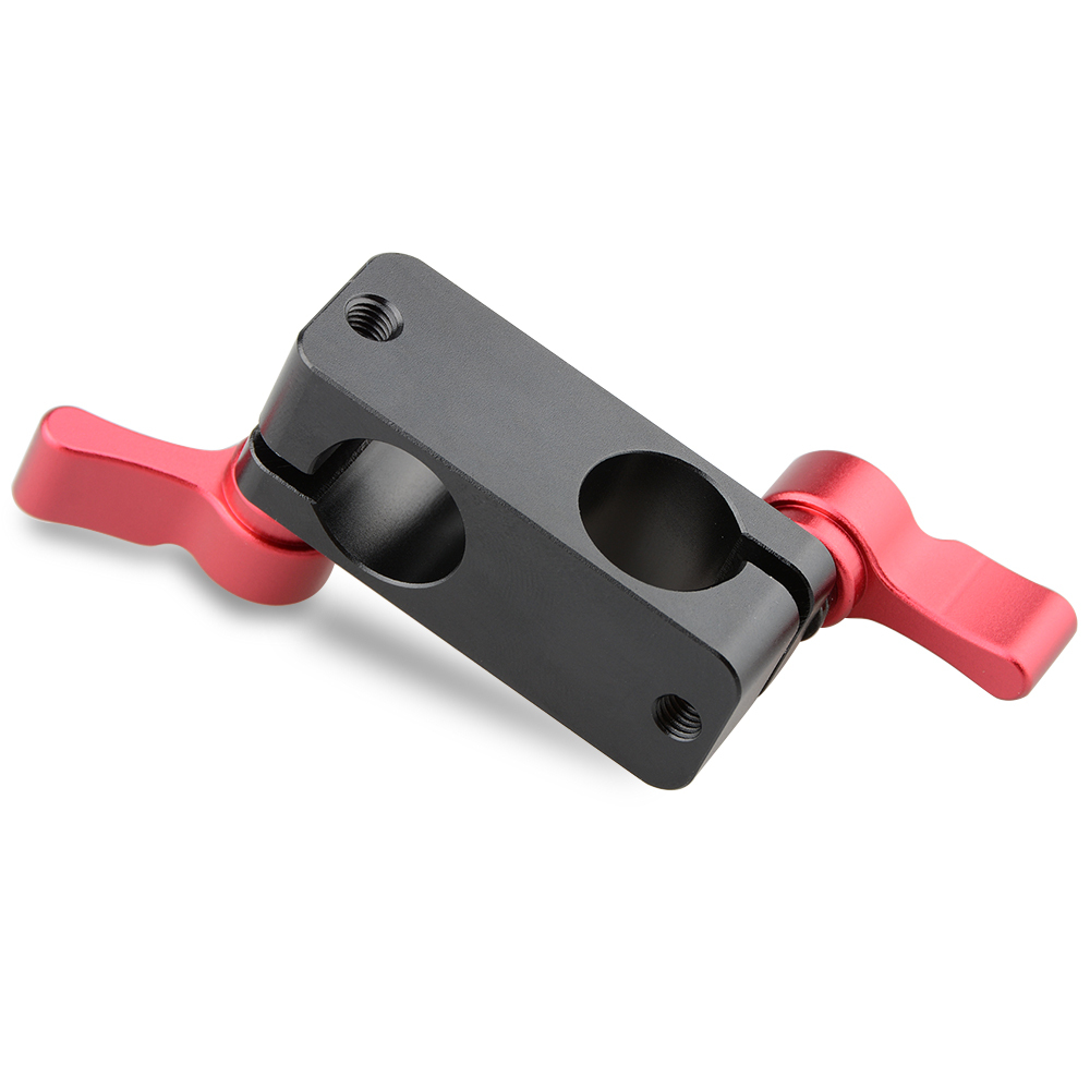CAMVATE Right Angle Rod Clamp 15mm Rod 90 Degree Rotate fr Video Camera DSLR Rig
