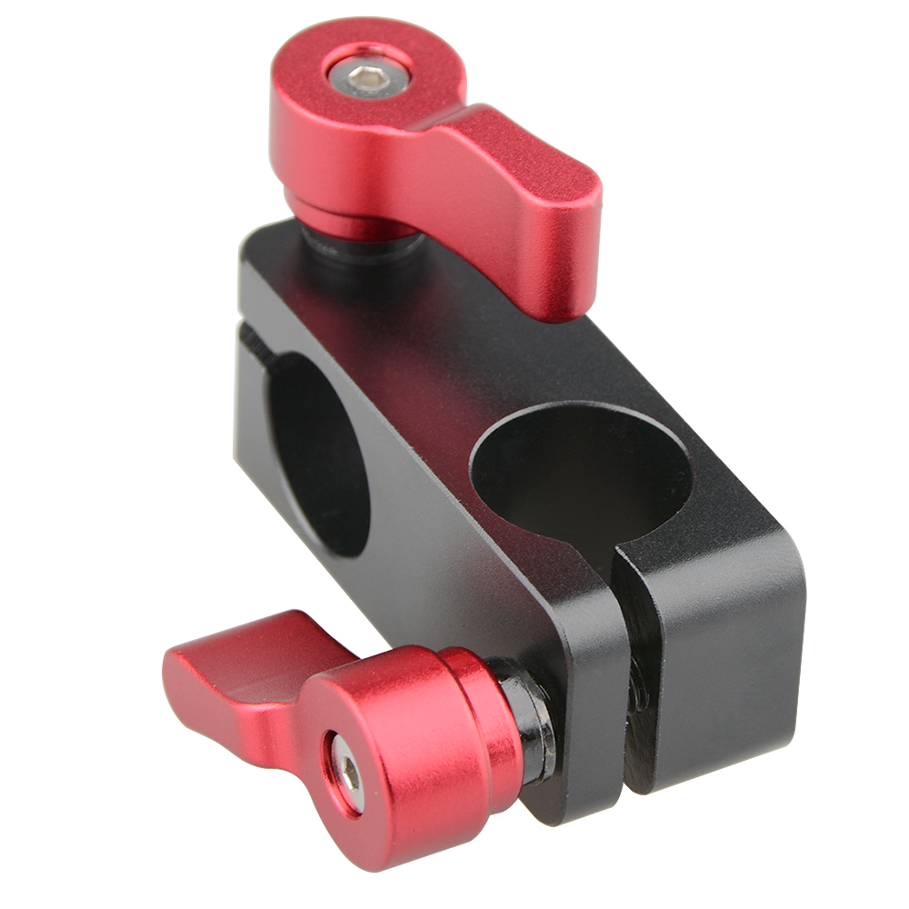 CAMVATE Right Angle Rod Clamp 15mm Rod 90 Degree Rotate fr Video Camera DSLR Rig