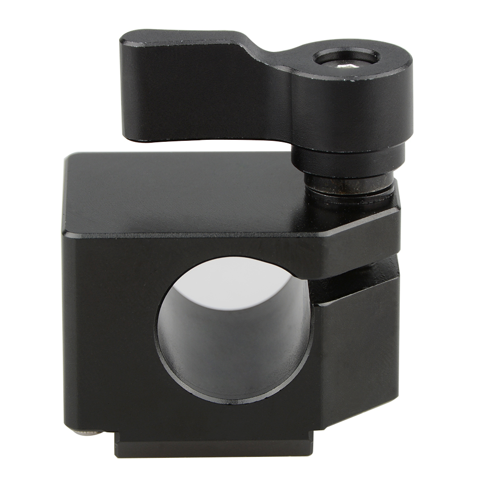 CAMVATE Cold Shoe Rod Clamp (Black Wingnut)
