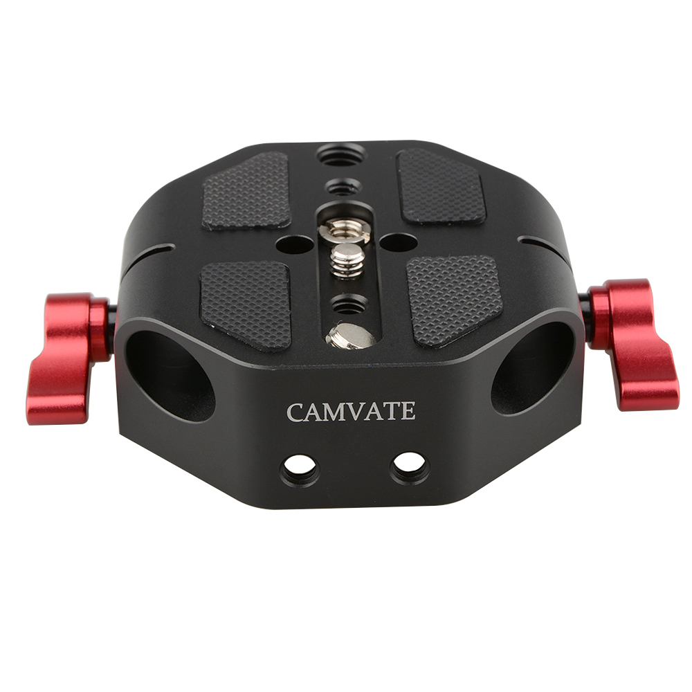 CAMVATE Baseplate (Red Wingnut)  For C100/300/500