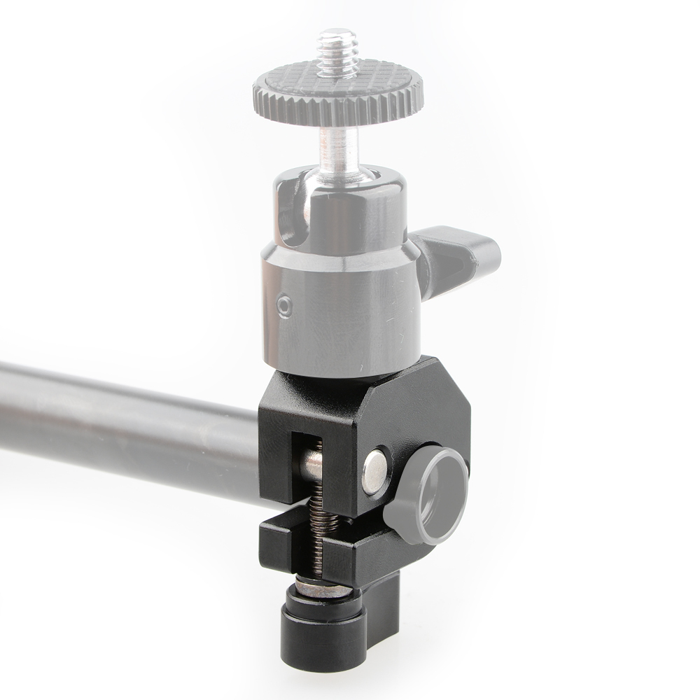 CAMVATE 15mm Quick Release Rod Clamp (Black Ratchet Knob)