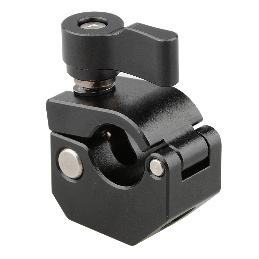 CAMVATE 15mm Quick Release Rod Clamp (Black Ratchet Knob)