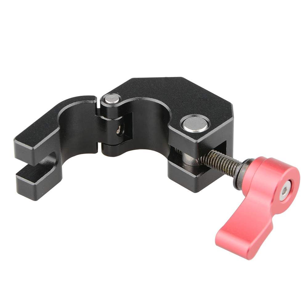 カメラ用DIYアクセサリー（赤）のCAMVATE 15mmシングルロッドクランプ n5ksbvb カメラ用DIYアクセサリー（赤）のCAMVATE 15mmシングルロッドクランプ